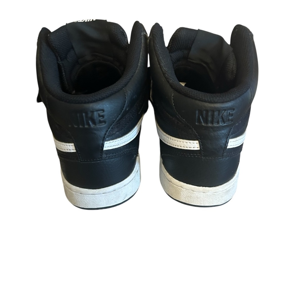 Nike Black and White High-Top Sneakers - Picture 4 of 7